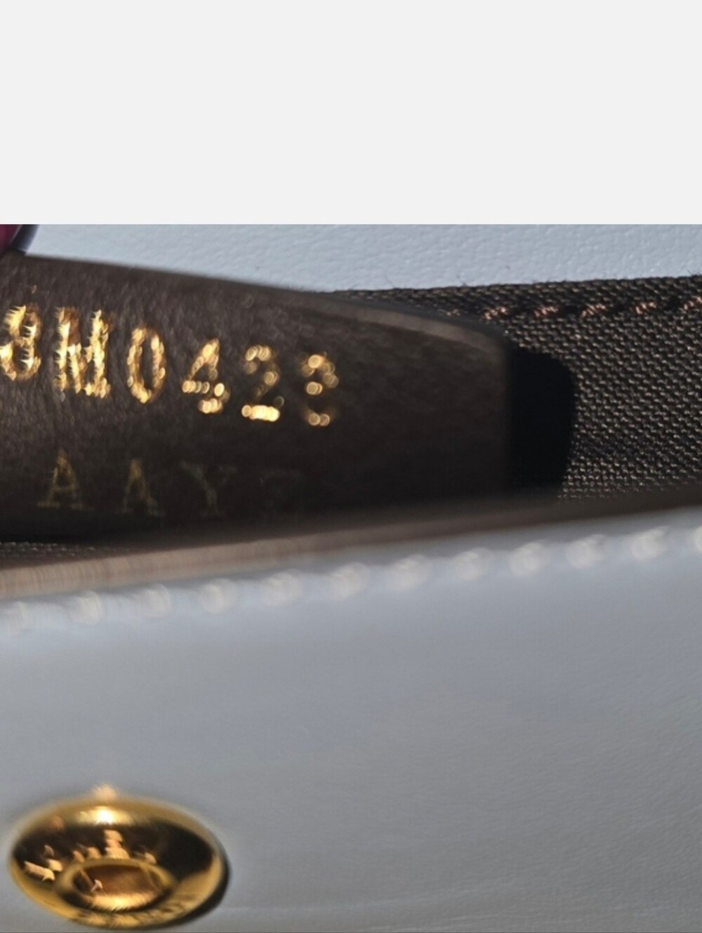 Fendi Roma Blue Leather Card Holder - Picture 10 of 11
